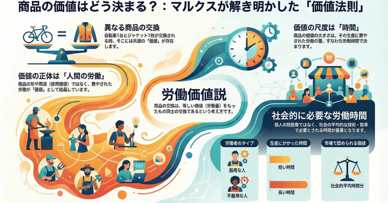 【学習用】資本主義における搾取の仕組みと価値法則:『資本論』に基づく分析(赤本:Q5)|赤旗読者2023