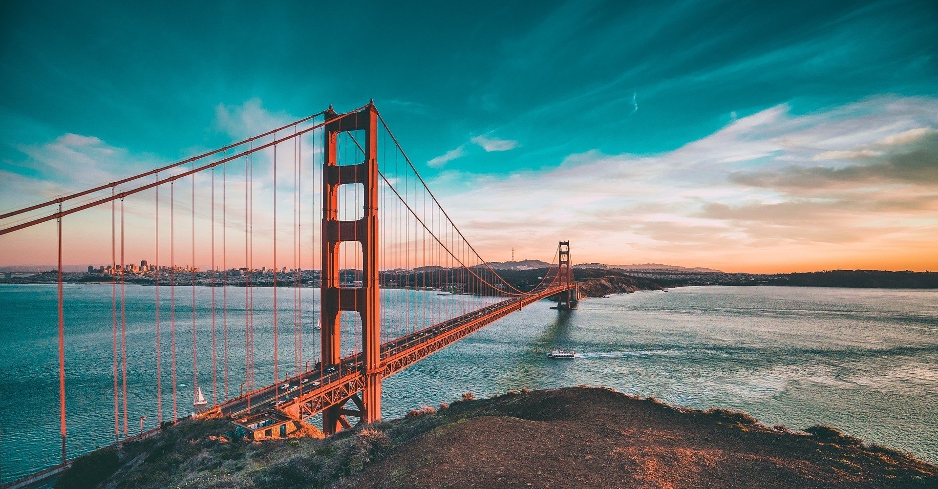 美品】⭐️Strands of History ゴールデンゲートブリッジ Golden Gate