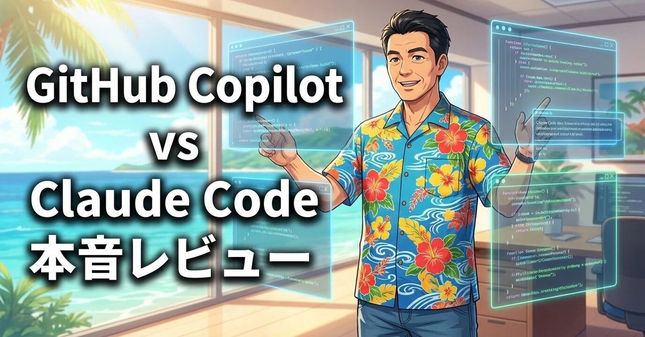 GitHub Copilot vs Claude Code、2ヶ月使い倒した僕の本音レビュー｜HIROKI
