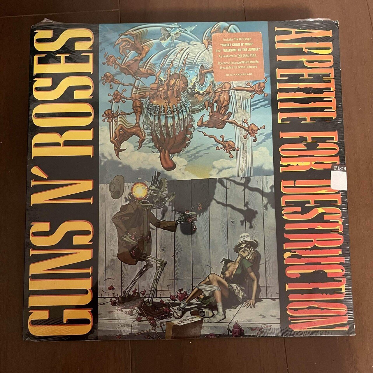 20年前に購入した『Appetite For Destruction』発禁ジャケをAIと鑑定