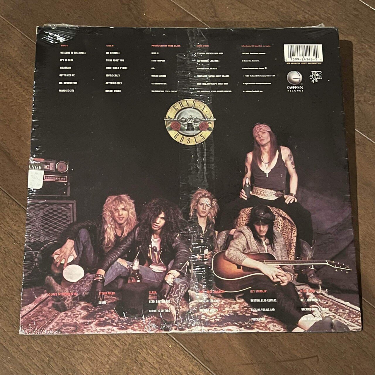 20年前に購入した『Appetite For Destruction』発禁ジャケをAIと鑑定