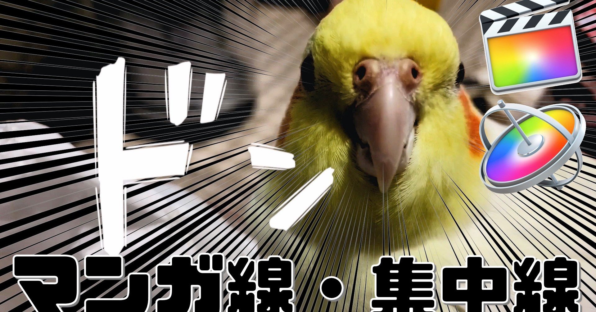 フリーダウンロードあり Fcpx用 マンガ線 集中線テンプレート あたご動画 Note