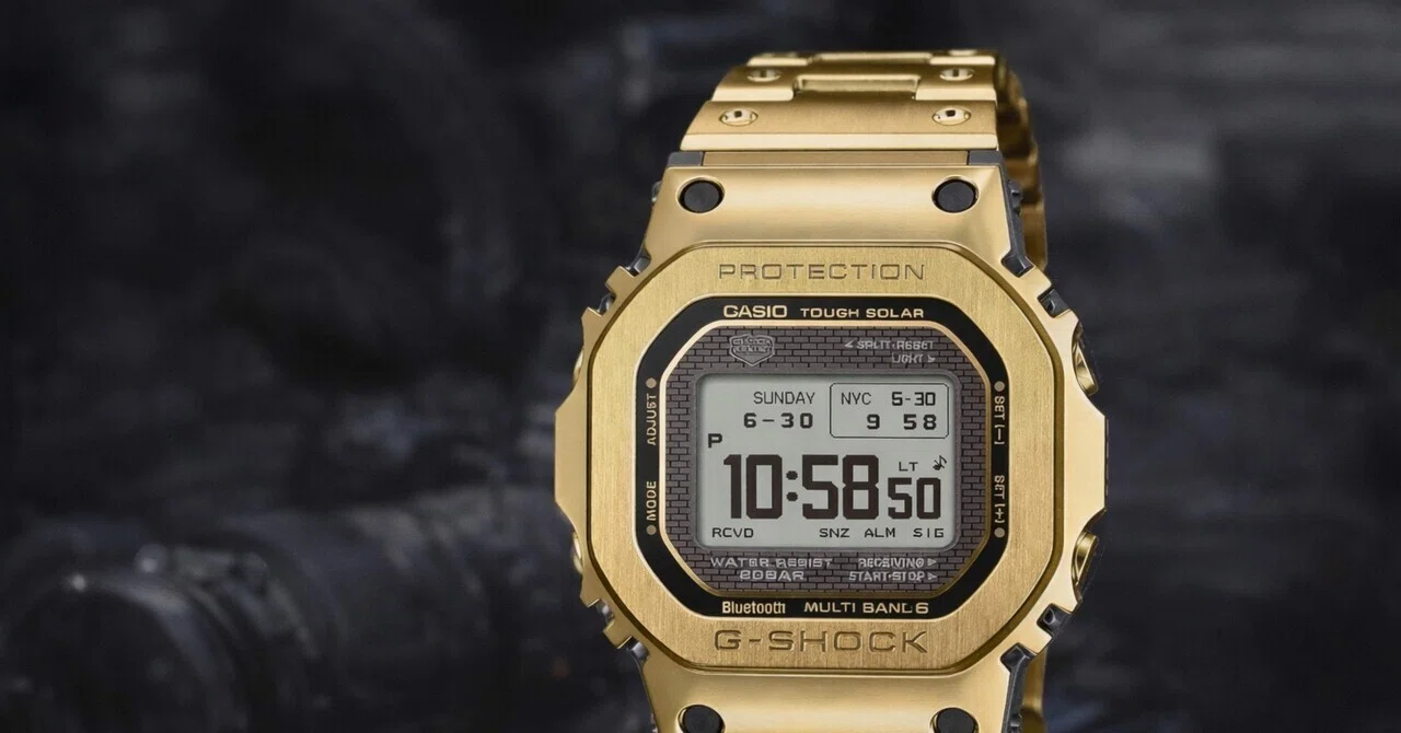 金G”は派手じゃなくて「現場で頼れる相棒」だった｜G-SHOCK フルメタル 