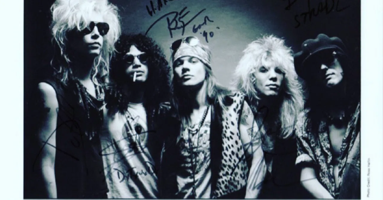 20年前に購入した『Appetite For Destruction』発禁ジャケをAIと鑑定