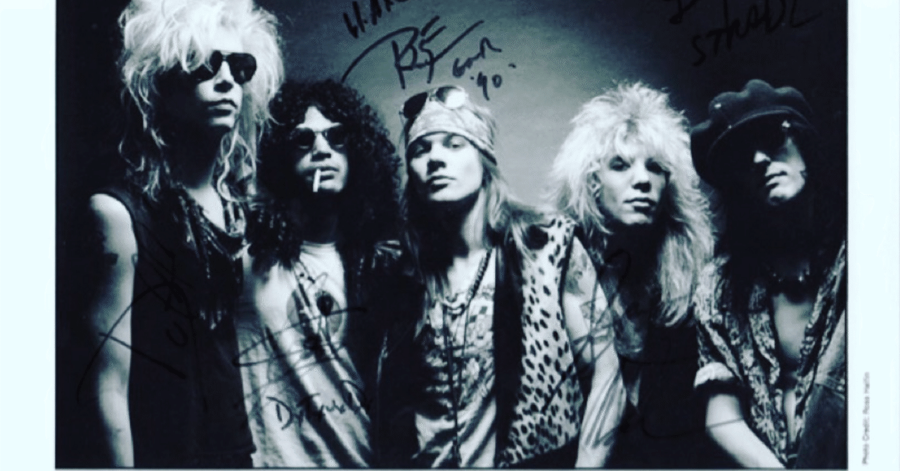 20年前に購入した『Appetite For Destruction』発禁ジャケをAIと鑑定