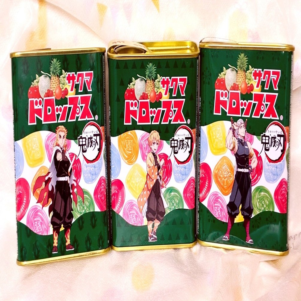誕プレできた！鬼滅コラボなサクマドロップス｜りん@物語ライター