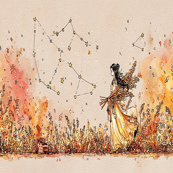 AIイラスト]乙女座｜みぽぽ