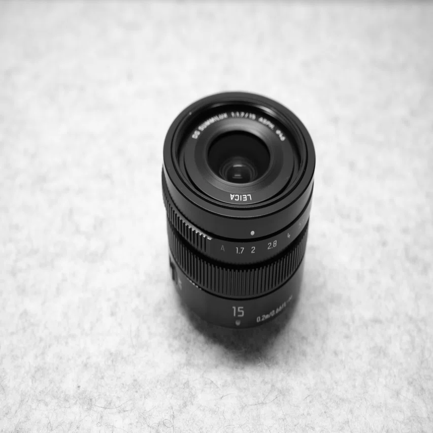 初マイクロフォーサーズレンズ｜LEICA DG SUMMILUX 15mm F1.7 ASPH