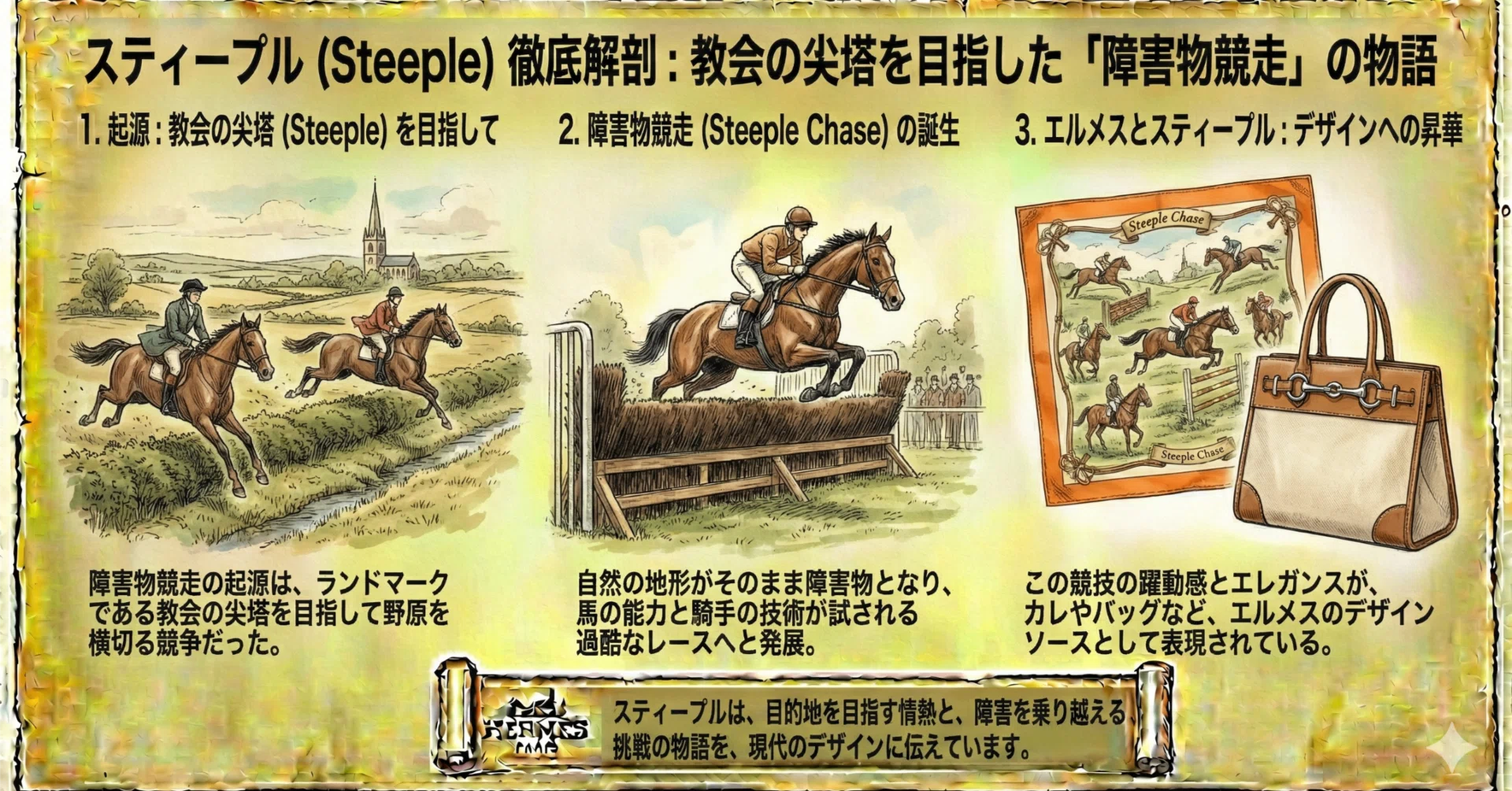 スティープル (Steeple) 徹底解剖：教会の尖塔を目指した「障害物競走 
