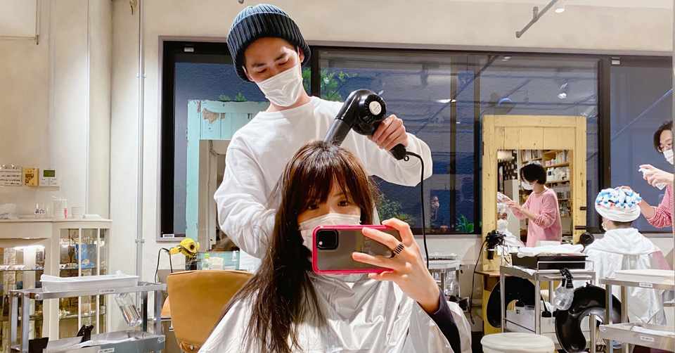 髪切りたいけど美容院は怖い ためらいの末に行ってみると 緊急事態宣言から1ヶ月 Minami Marie Note