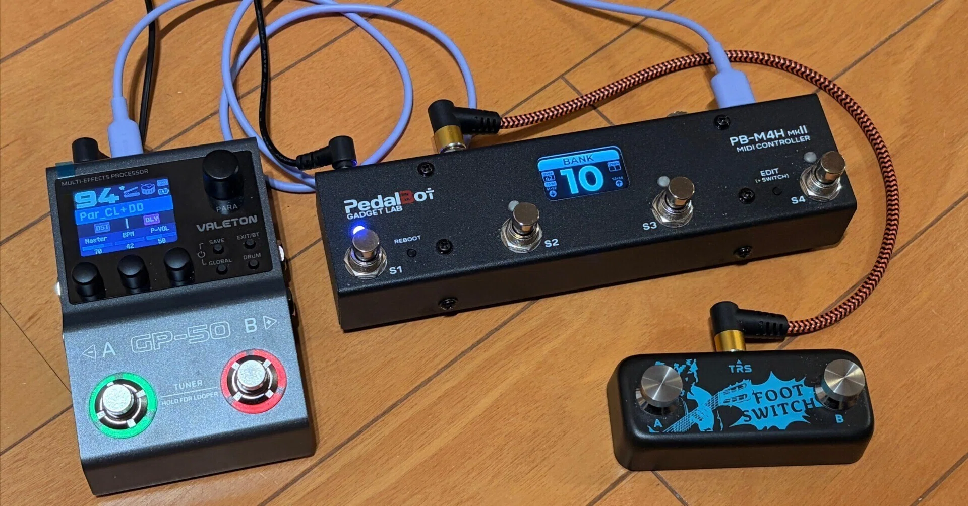 valeton gp-50+ampero switch セット売り Valeton GP-50と一緒に使って便利なフットスイッチを探す旅｜Masaru Suzuki