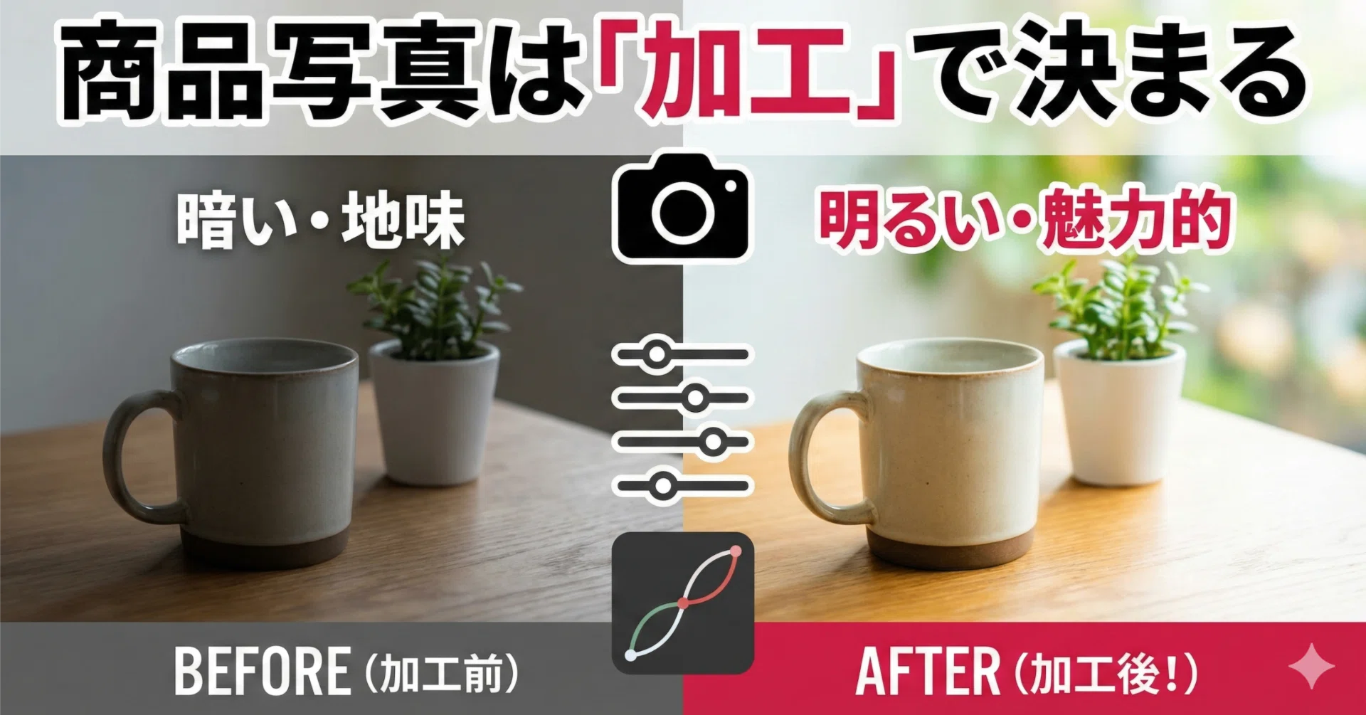 商品写真は「加工」で決まる！無料スマホアプリで実物通りの色に補正 
