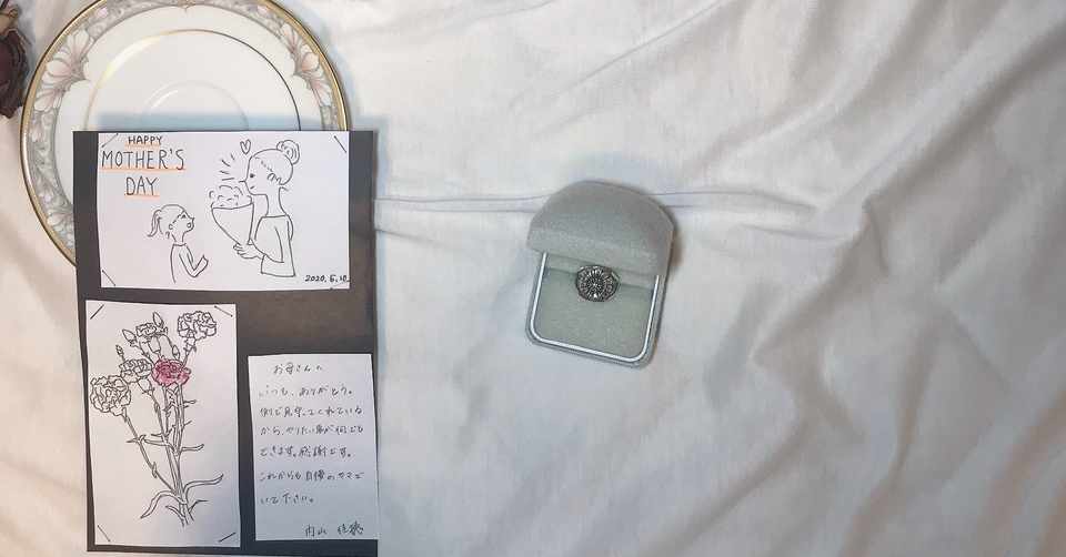 プレゼントあり 母の日に渡すギフトカード Uchiyama K Note