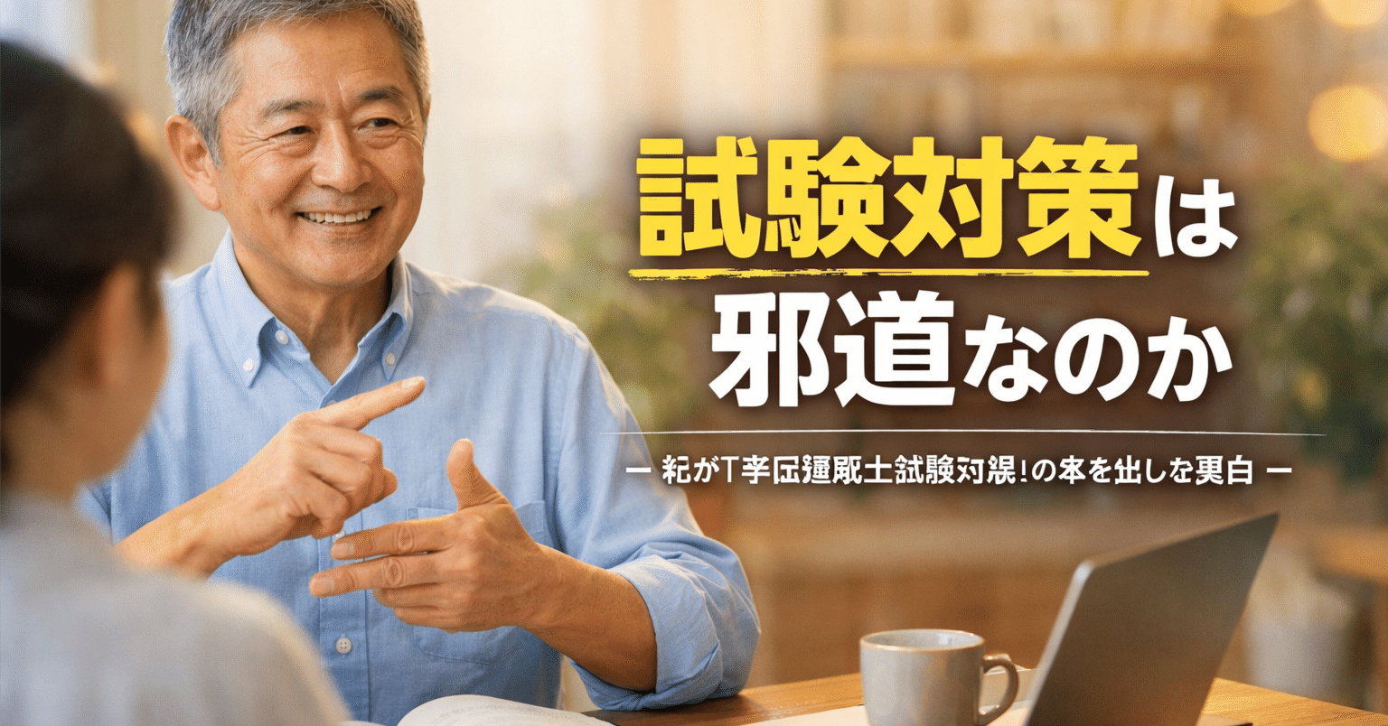 試験対策は邪道なのか― 私が「手話通訳士試験対策」の本を出した理由