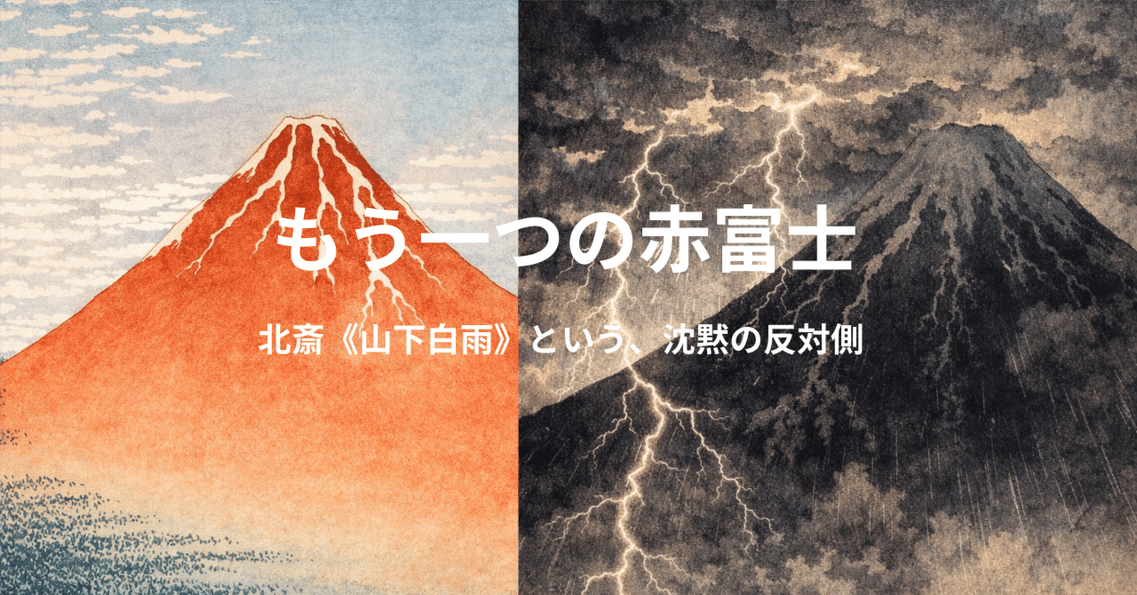 もう一つの赤富士｜江戸文化とアートをつなぐクリエイター 江戸彩 あや