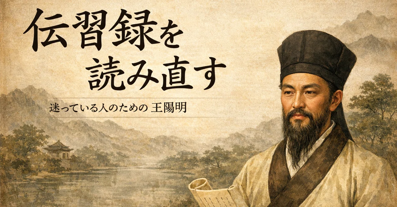光景や手応えを追うと、外へ逸れる癖が育つ 伝習録を読み直す 迷っている人のための王陽明より｜白鮫 AI活用(Kindle執筆・プロンプト作成)
