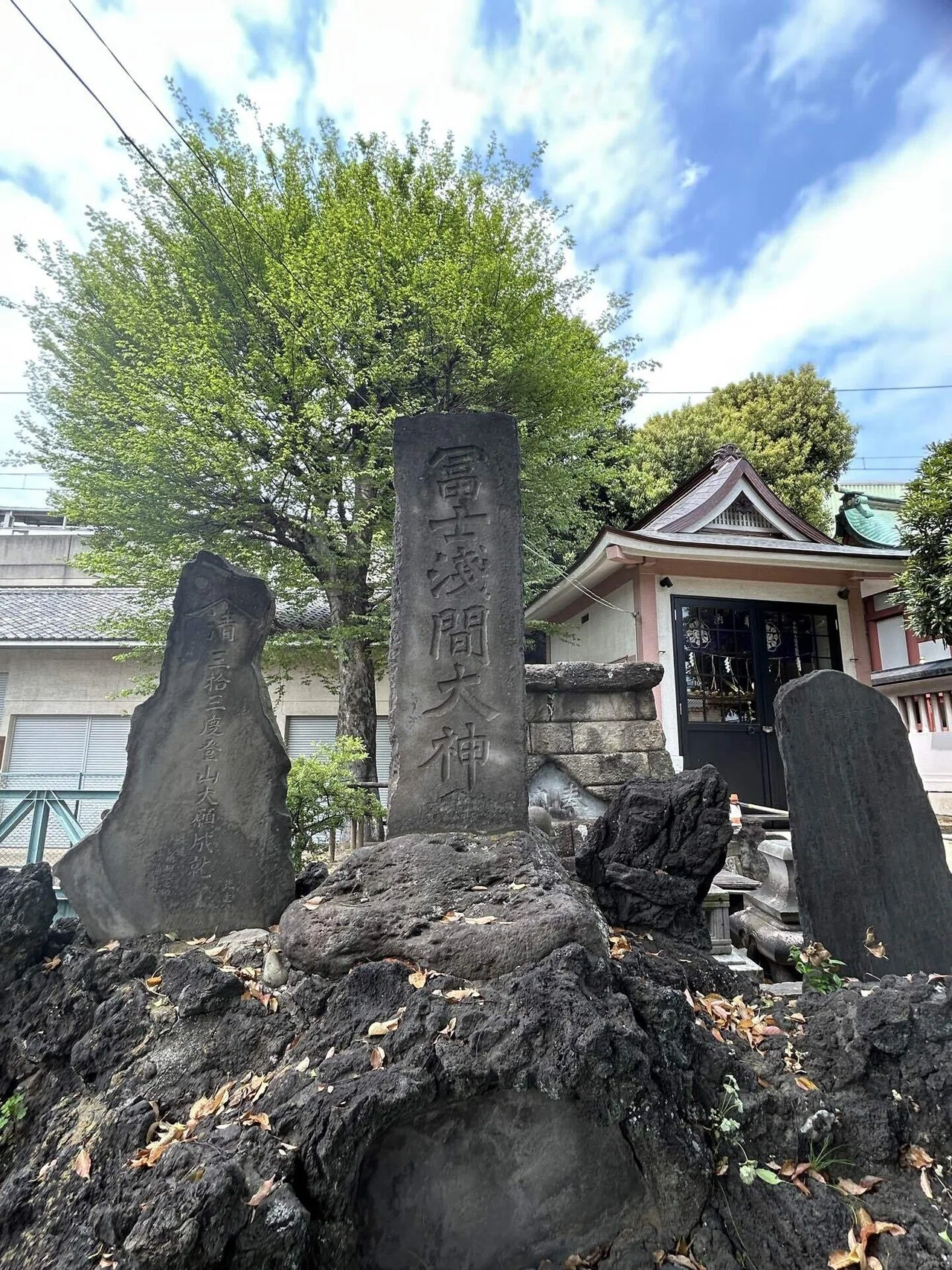 東京の神社】浅草七福神巡り➄～江戸で一番古い富士塚とお城があったと