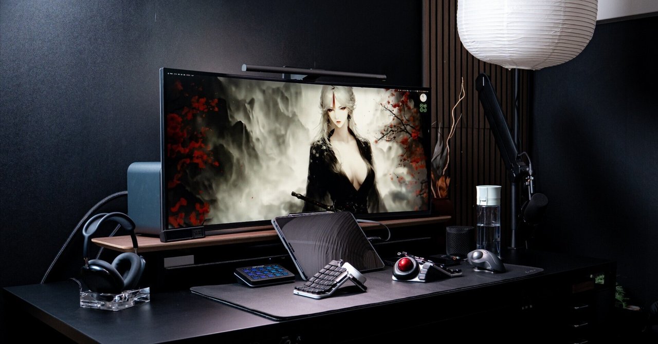 デスクツアー：動画で出せないのでせめて文章に残すことにした。【2026