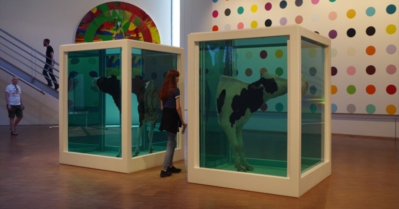 生命の倫理観の境界にあるダミアン ハースト みじんことオーマ Note