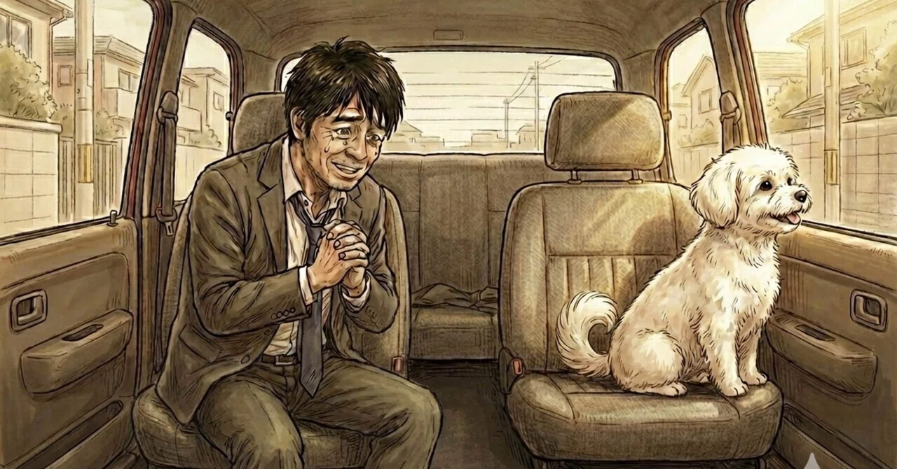原画】『苔むした戦士マール』（犬 マルチーズ） 原画】『苔むした戦士