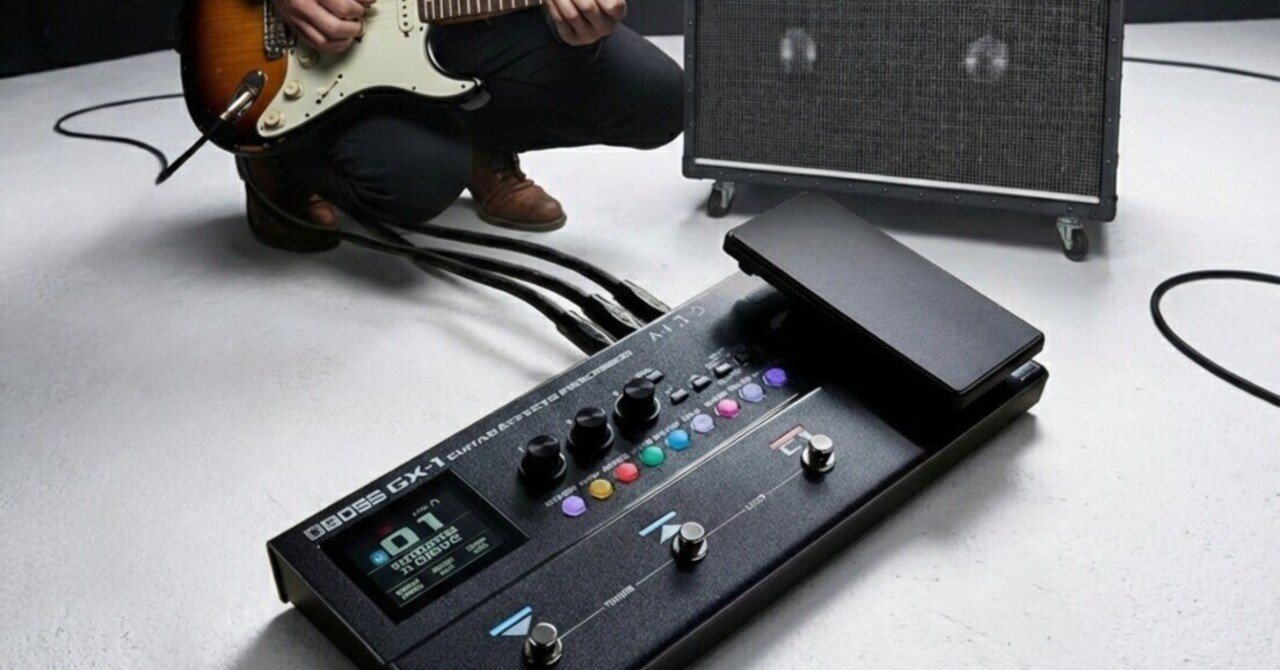 BOSS GX-1は本当に「買い」か？待望の新型ギター用マルチエフェクター｜8nm
