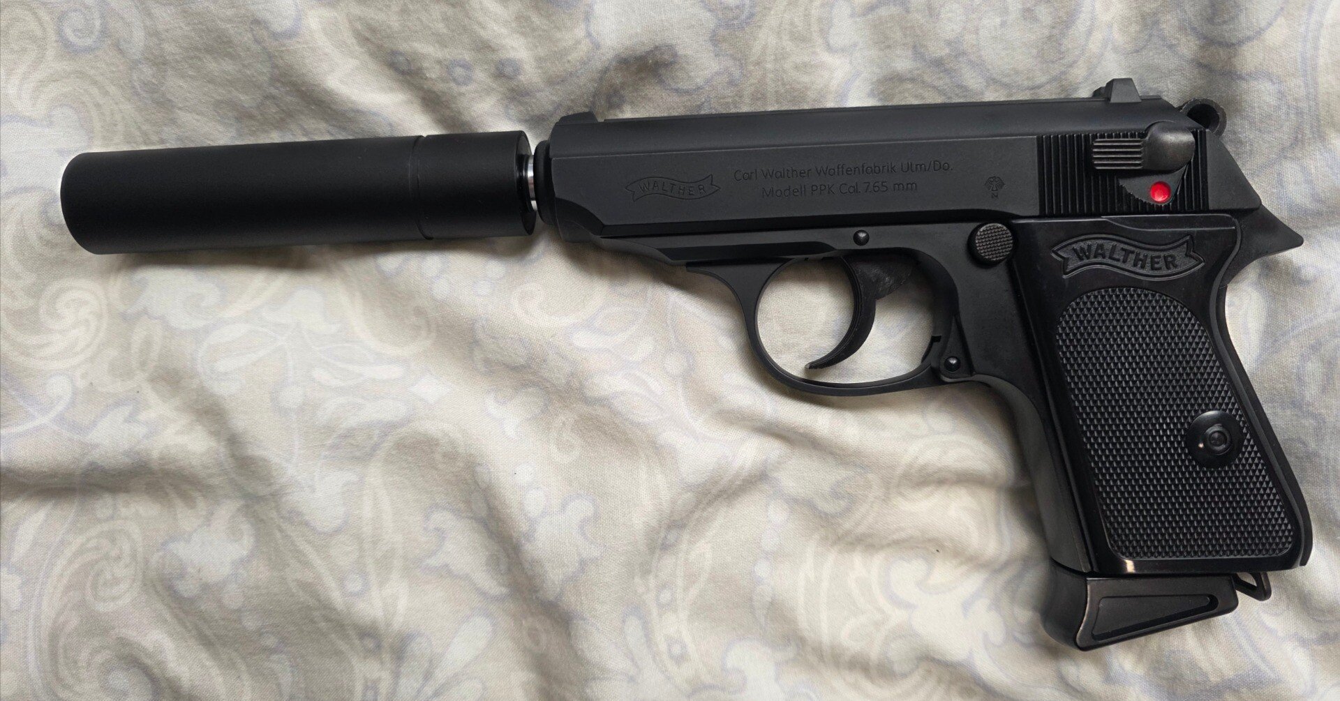 マルゼンのワルサーPPKブラックモデル・｜クラウス春行 公式用