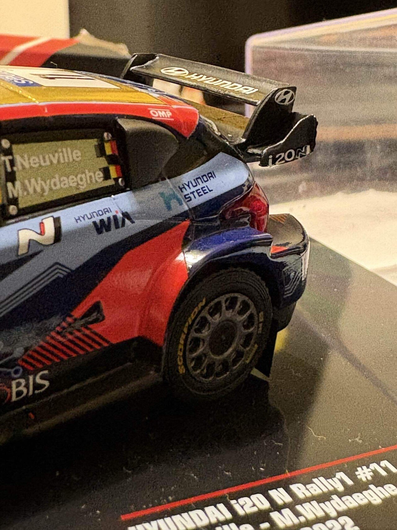 HYUNDAI 1/43 i20 N Rally1（2022年 ラリー・フィンランド仕様）ixo製
