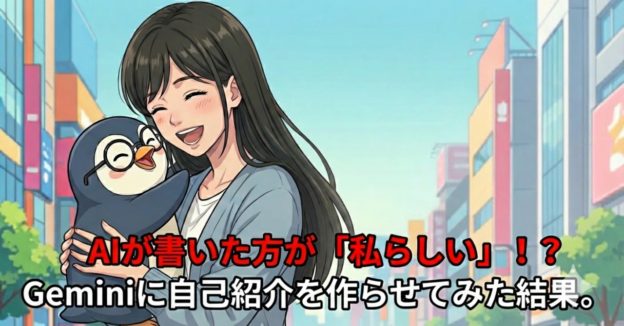 mono.mim※プロフィール必読ページです AIが書いた方が「私らしい」！？Geminiに自己紹介を作らせてみた結果