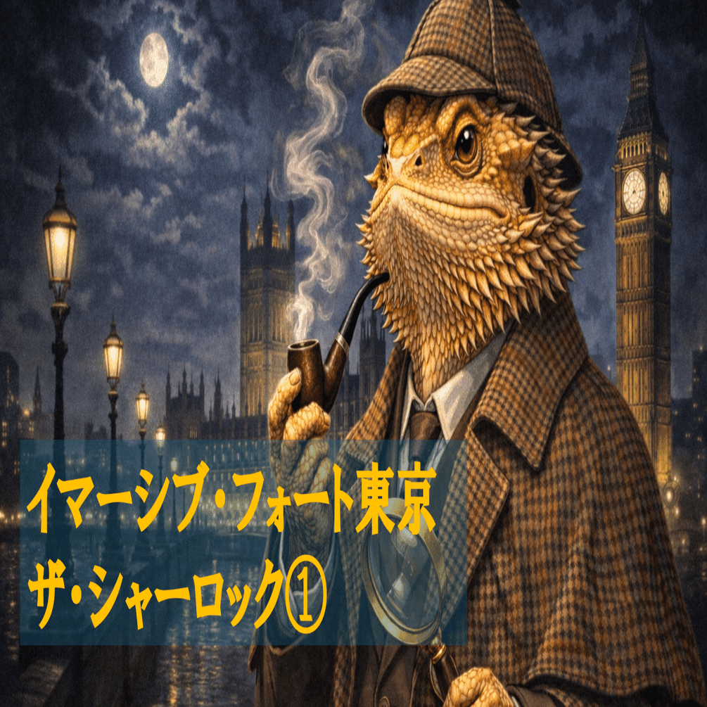 イマーシブ・フォート東京】ザ・シャーロック 体験レポート①