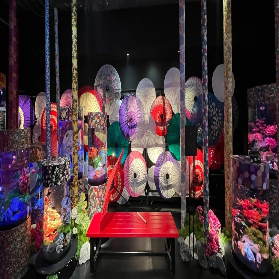 芸術🎨] お台場のアートアクアリウムに急遽行ってきた話｜とある凡人