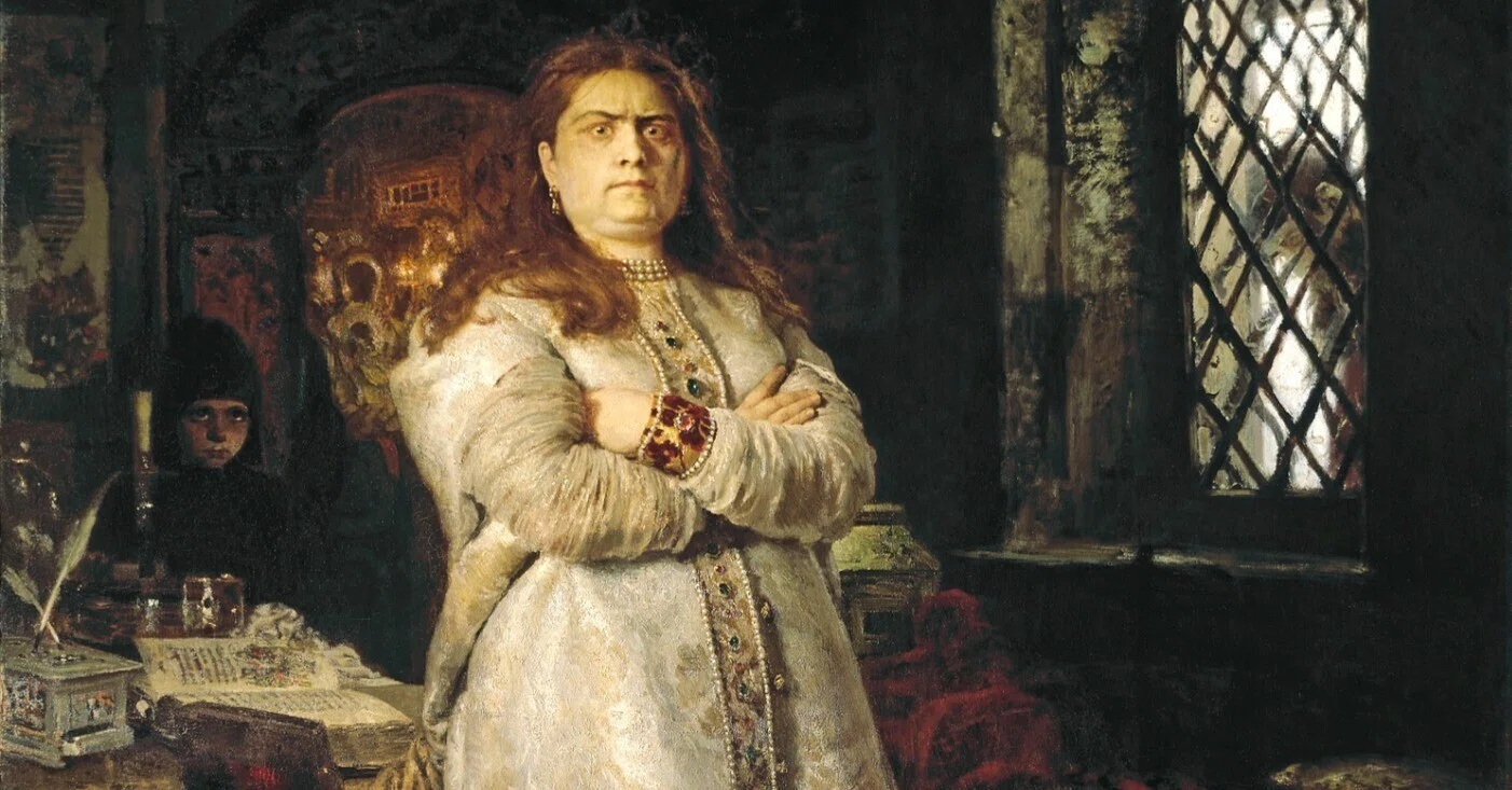 The Rage and Despair of the Imprisoned 'Empress'! Ilya Repin's