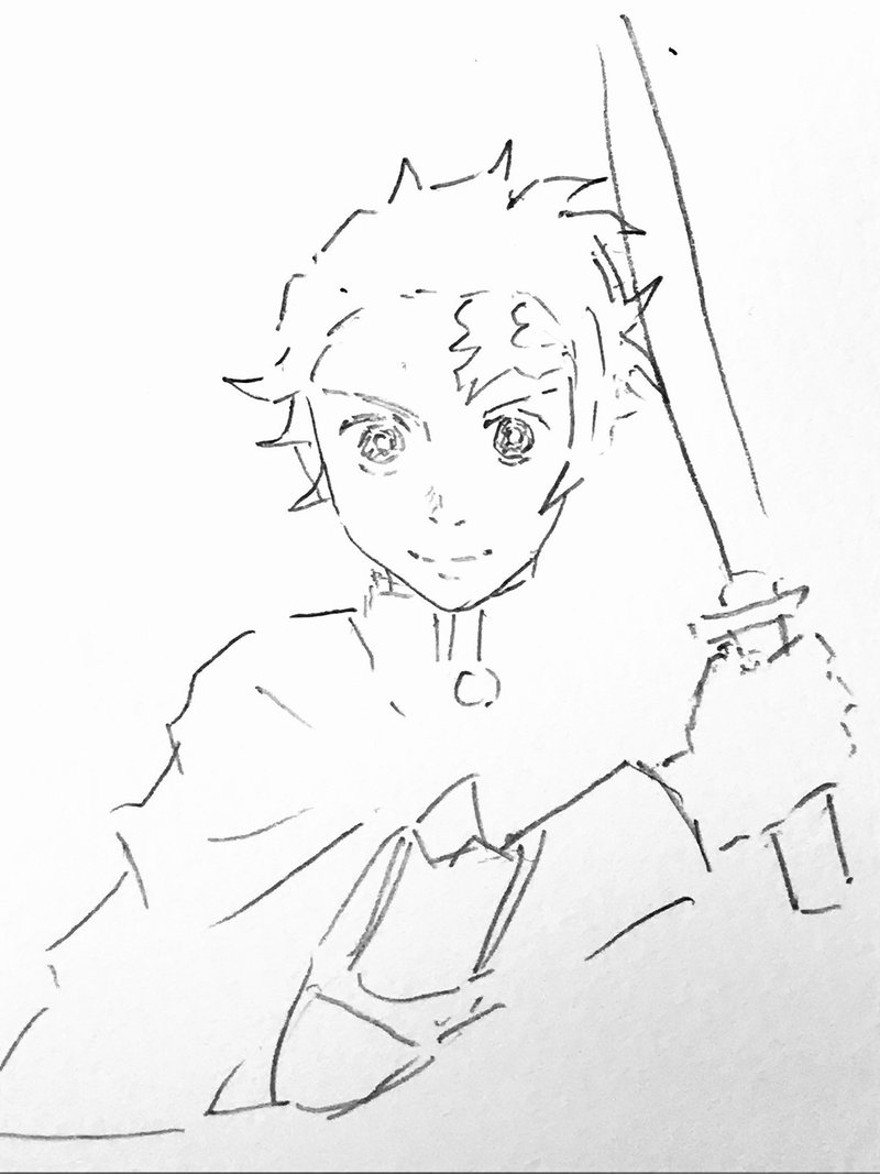 3分でイラスト 鬼滅の刃 竈門炭治郎編 ローマウス Note 3分でイラスト 鬼滅の刃 竈門炭治郎編 ローマウス Note