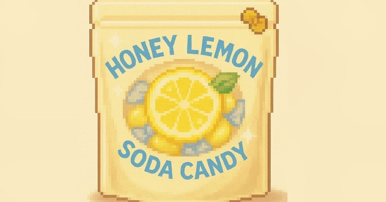 Honey Lemon Soda Candy（ハニーレモンソーダキャンディ）｜マカロニ