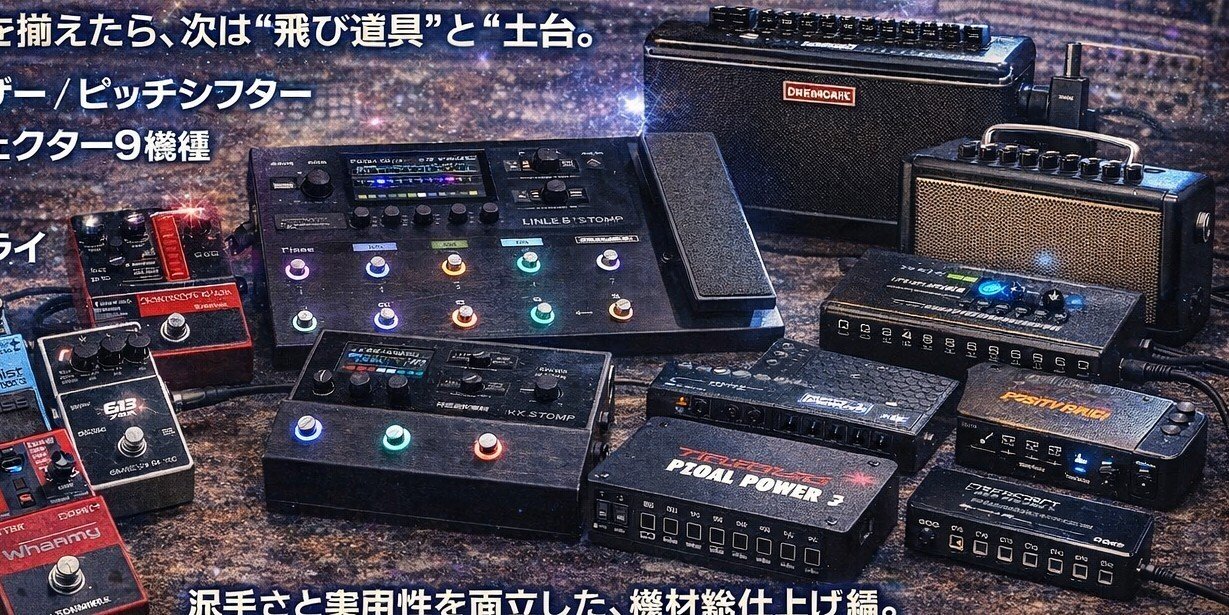 マルチエフェクター＆定番コンパクト攻略ガイド集 - GT1｜Maggie｜note