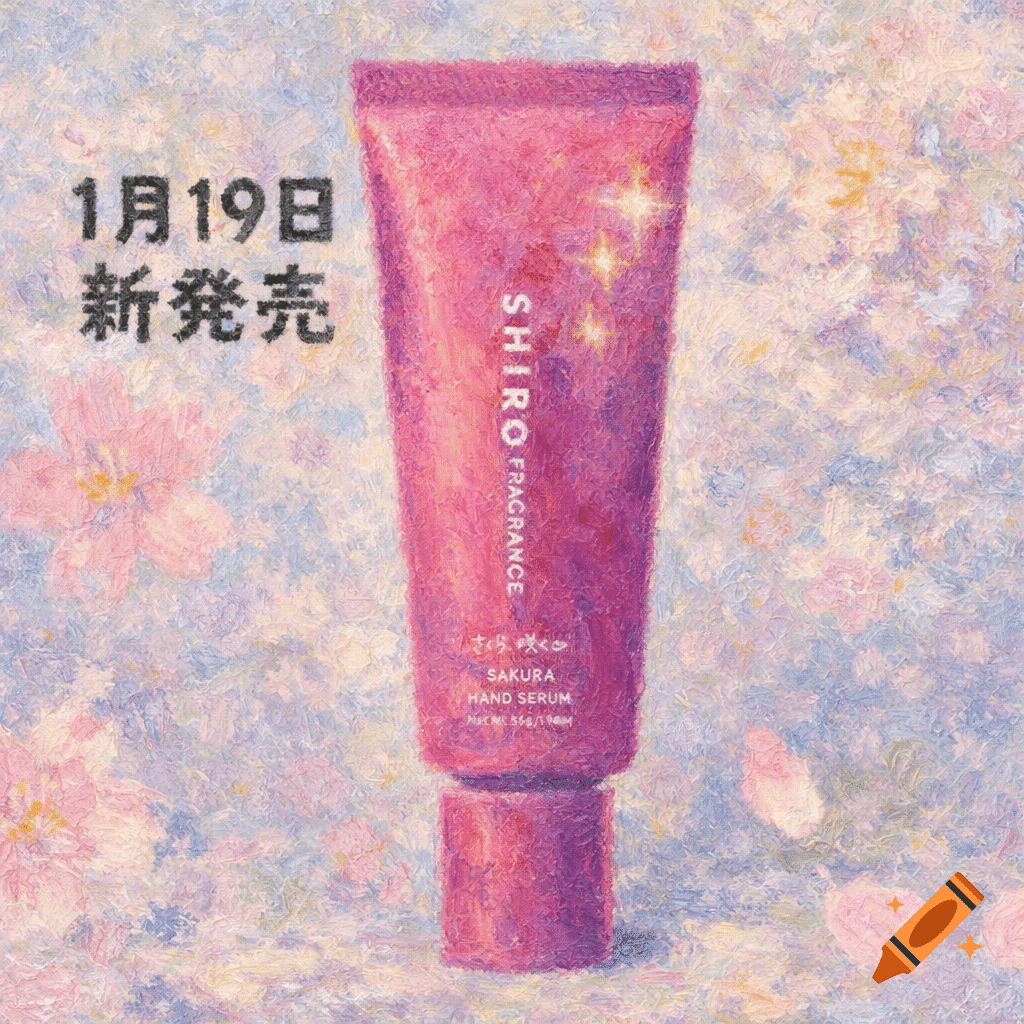 SHIRO 2026 年🌸さくらハンド美容液 ｜Onebaの御値場市場を覗き見♡