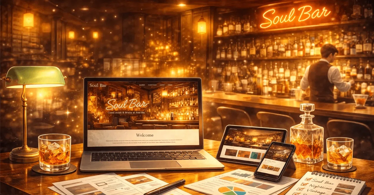 [Production Case Study] Website creation for a soul bar that brought ...