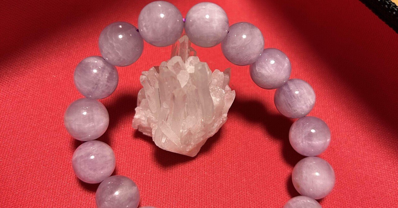 ピンククンツァイトって9月の誕生日やったんや｜草舟香里