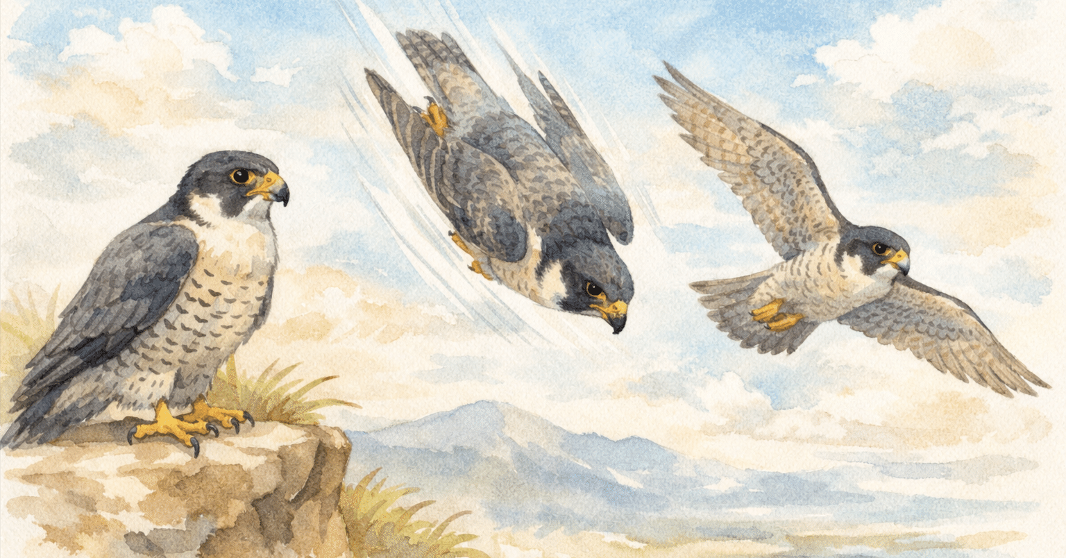 衝動性は才能になる｜ハヤブサに学ぶ「速すぎるあなた」の生き方