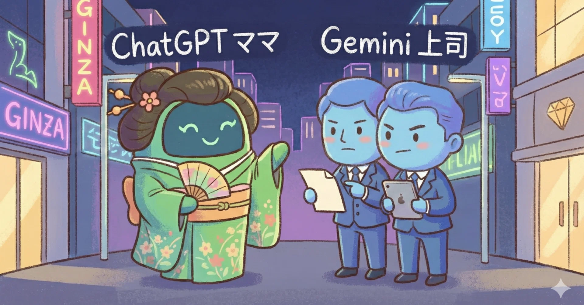 On the fact that ChatGPT gives answers like a Ginza club mama