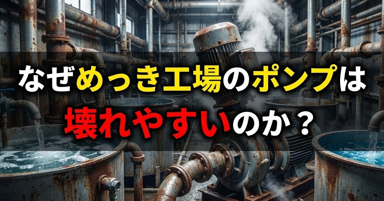 なぜめっき工場のポンプは壊れやすいのか?