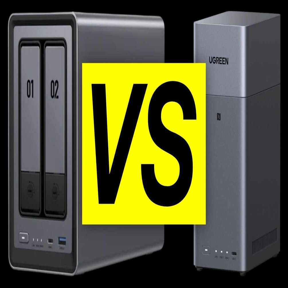 UGREEN NASync DH2300 UPS 無停電電源装置付き