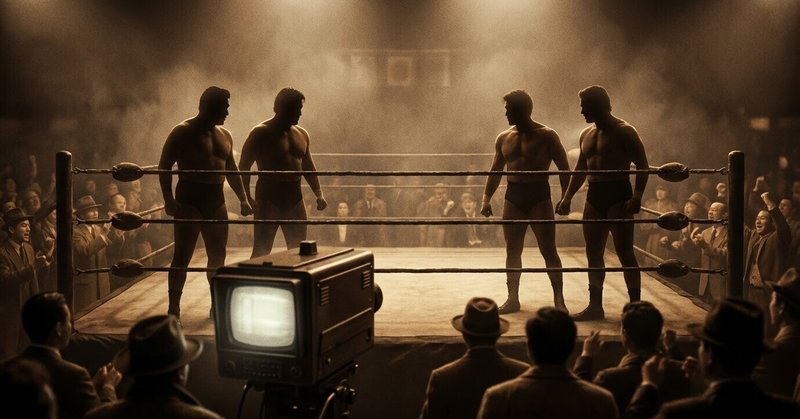 リングと投票所の「あいだ」