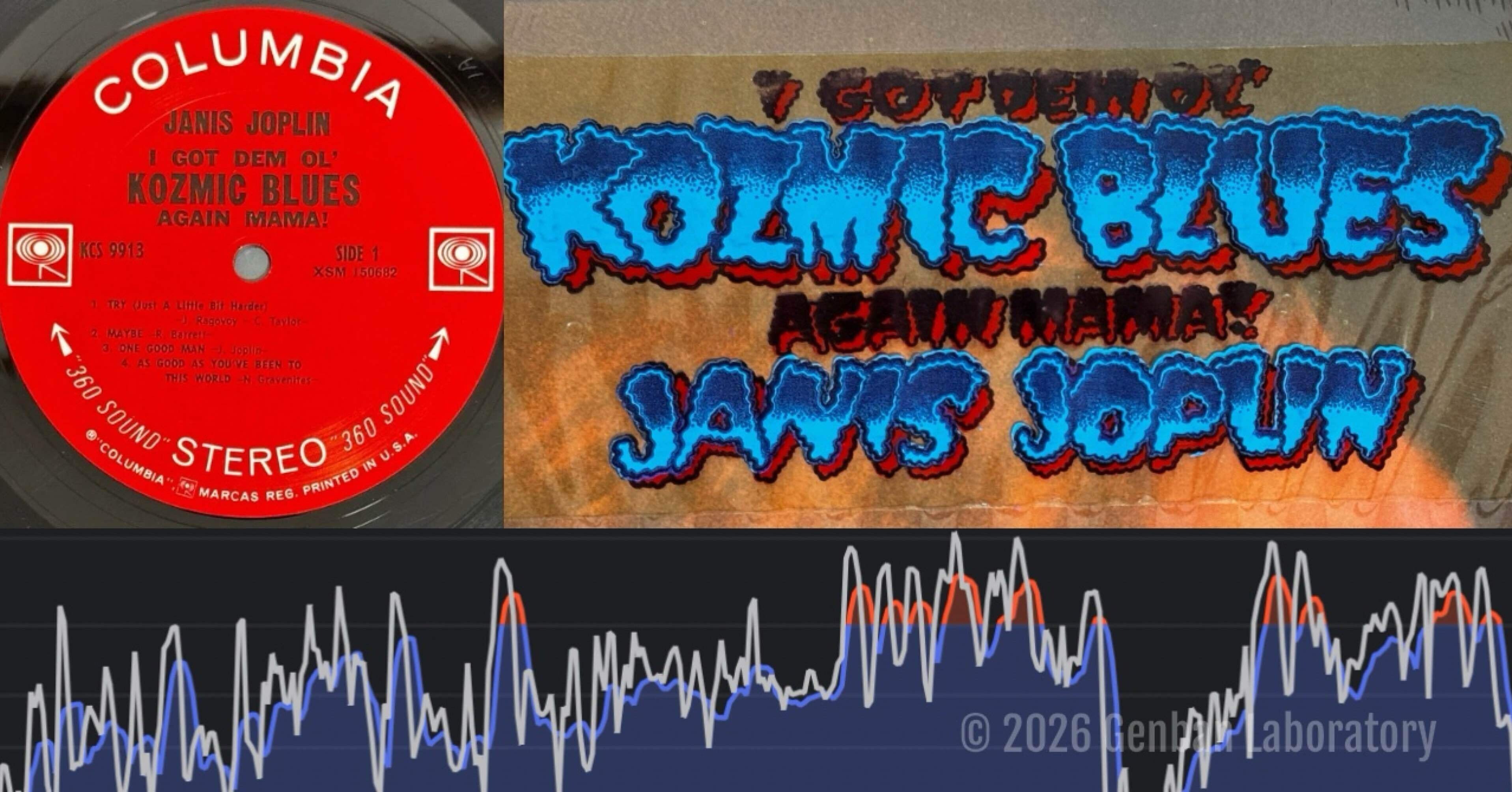 022 : Janis Joplin『I Got Dem Ol' Kozmic Blues Again Mama!』US初版