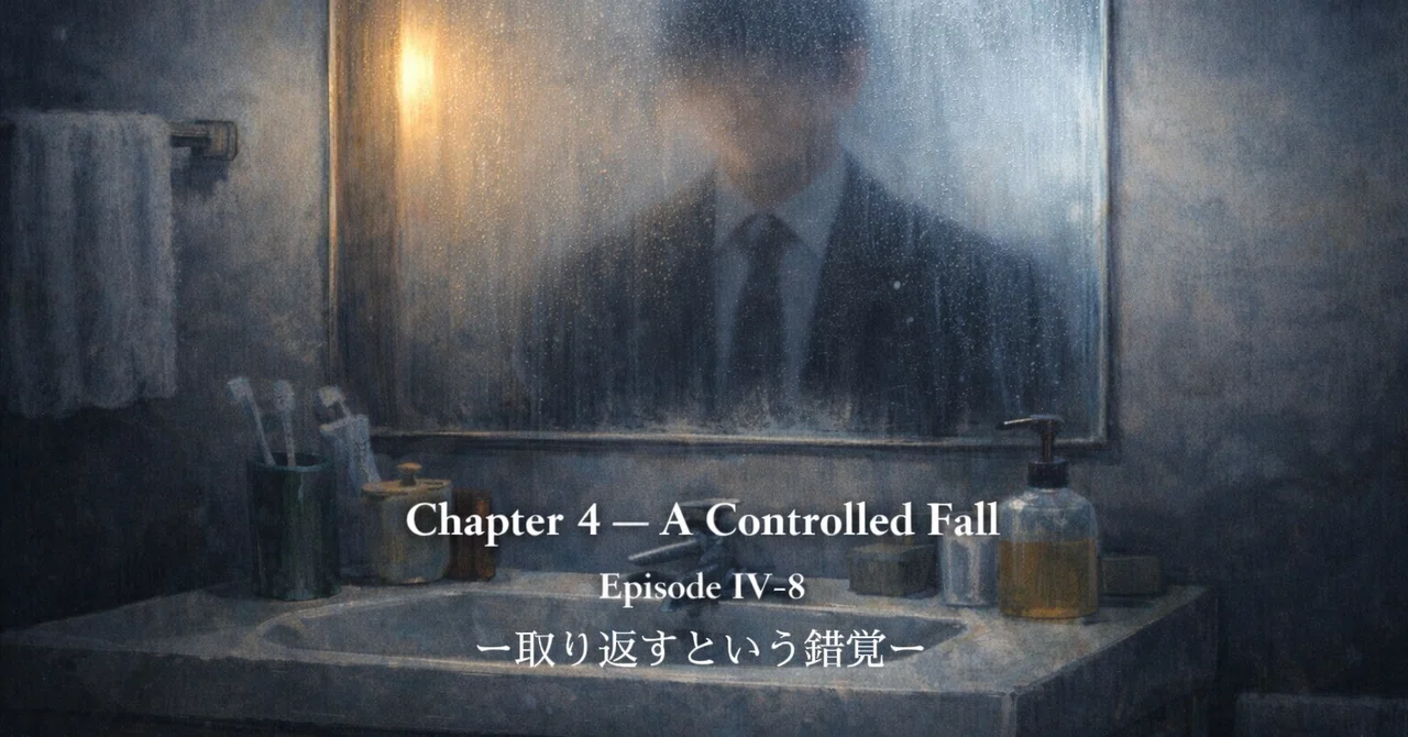 Chapter 4 — A Controlled Fall Episode Ⅳ-8 「取り返すという錯覚」｜でぃー