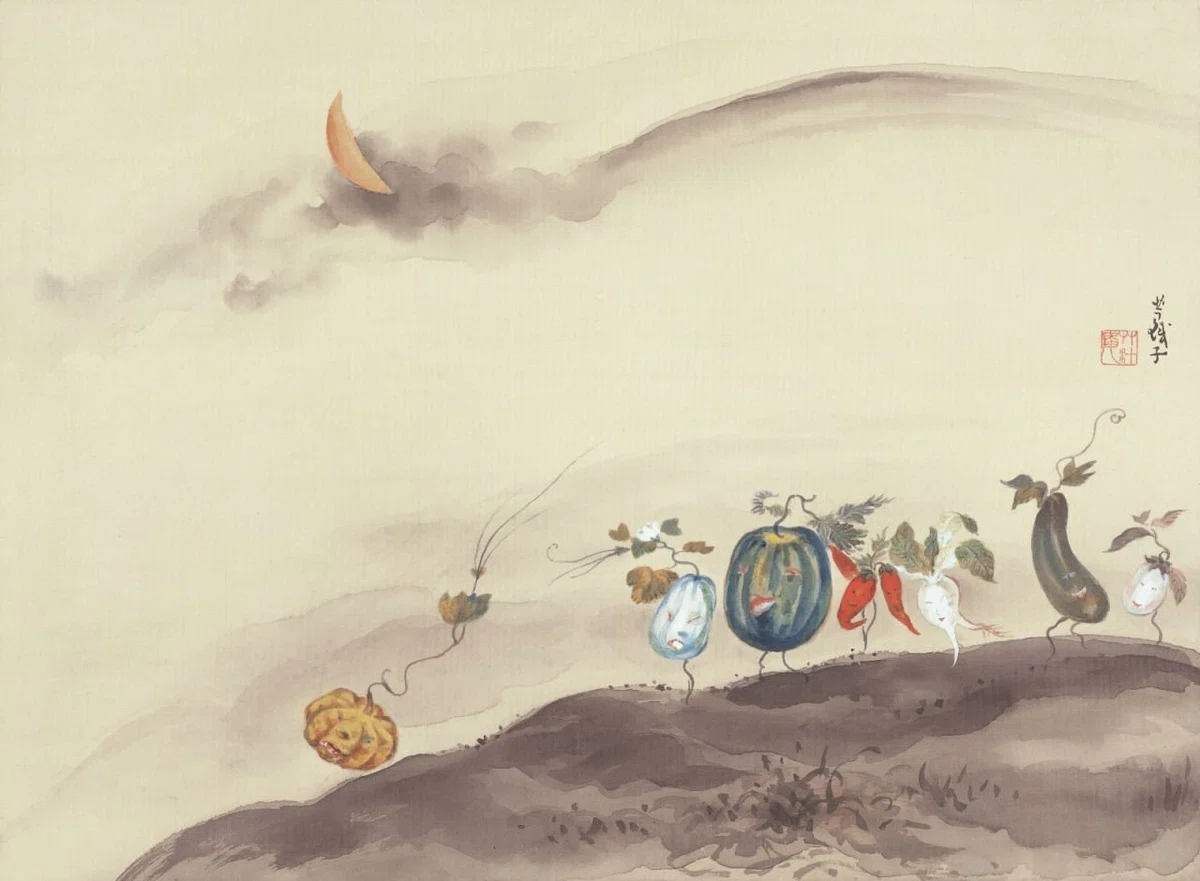 「畑のお化け」昭和4(1929)年.