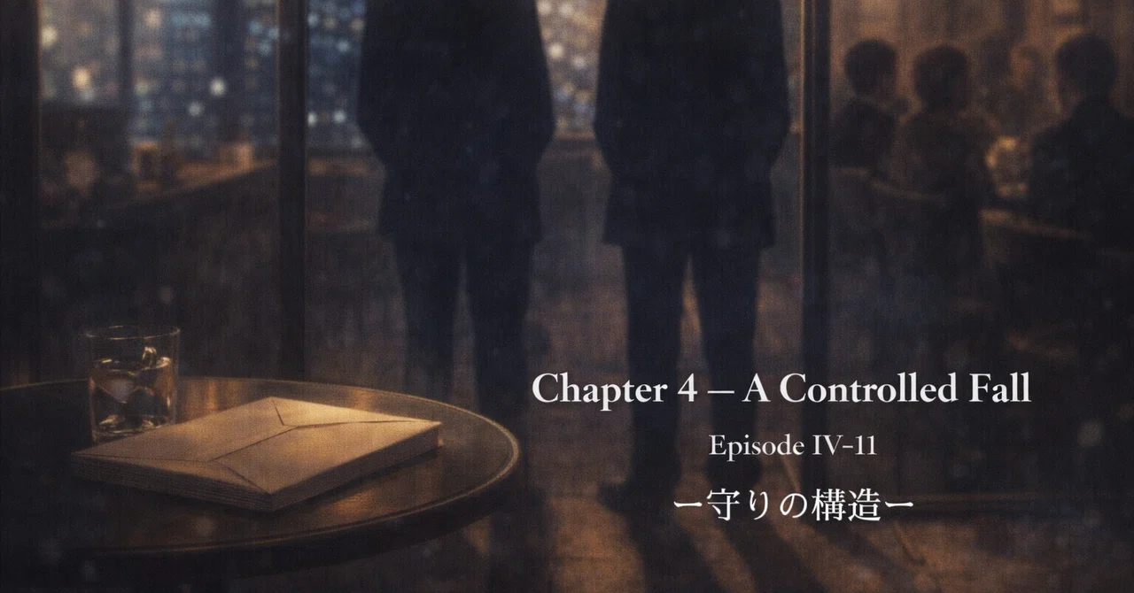 Chapter 4 — A Controlled Fall Episode Ⅳ-11 「守りの構造」｜でぃー