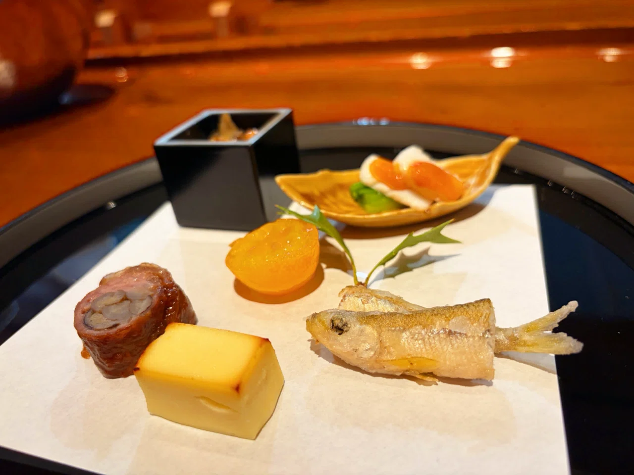 オークラ茶4 銀座せ2 銀座ガトー2 2026年2月】銀座ろくさん亭 旬彩膳実食記｜木の芽祭りと人件費原価ガン