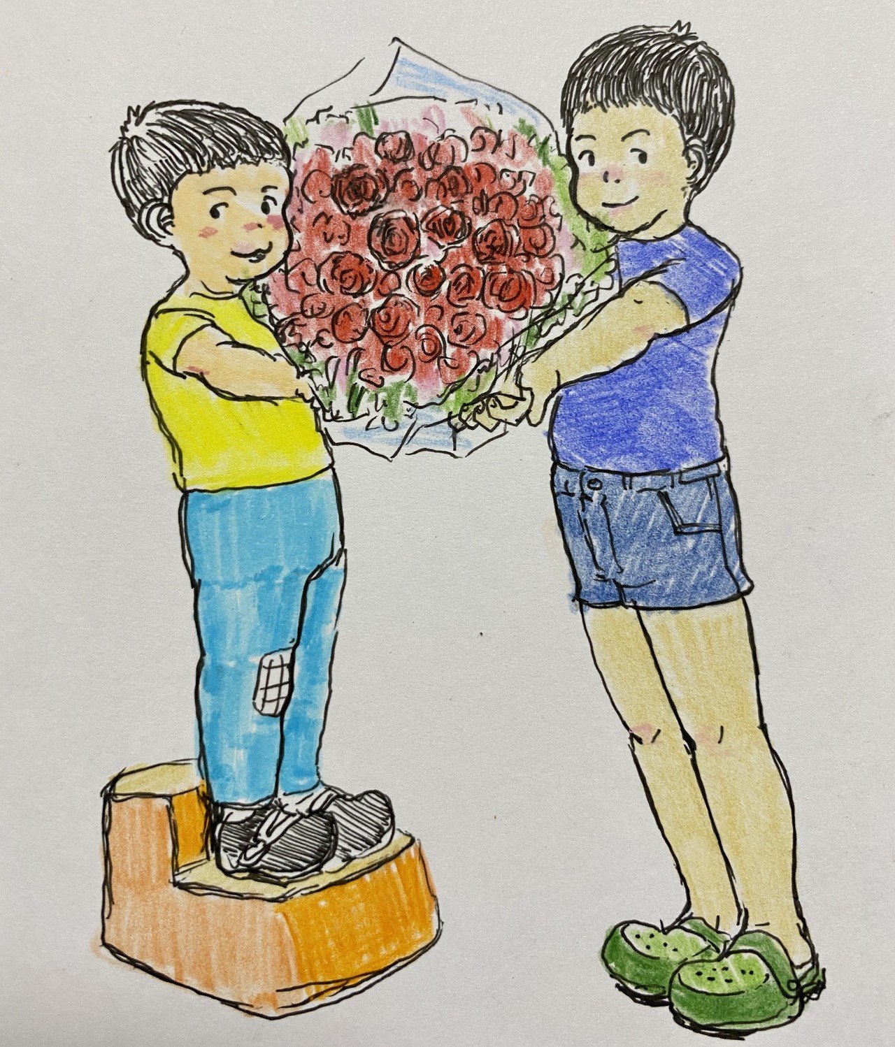 ママへ 母の日 母に贈る絵 Masa 絵 制作 英語 Toeic などの記録 Note ママへ 母の日 母に贈る絵 Masa 絵 制作 英語 Toeic などの記録 Note