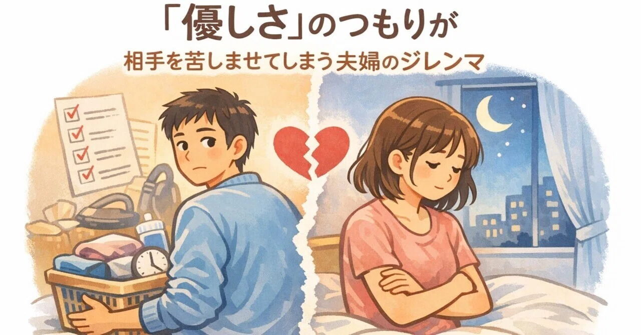 人を想う行動は大切だけど、行き過ぎると想われる側も苦しい｜のび
