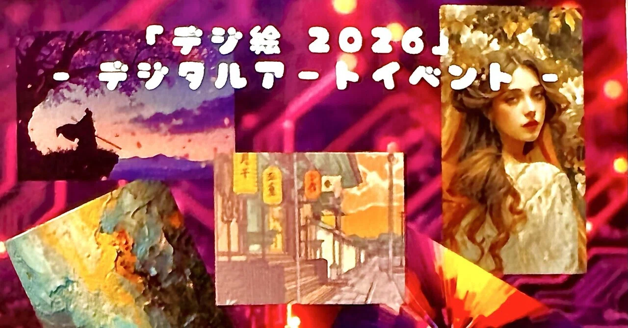 デジ絵 2026」出展のお知らせ｜ପ✩⃛ 天意智 ∞ AICHI ✩⃛ଓ